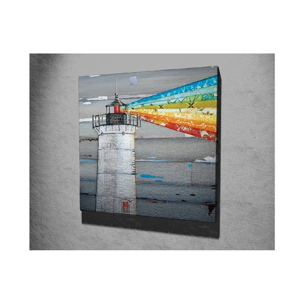Stenska slika na platnu Lighthouse, 45 x 45 cm-image-2