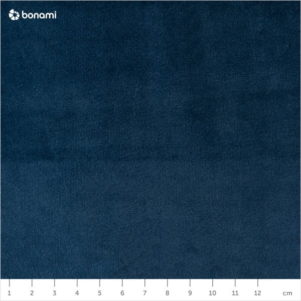 Temno modra žametna zofa Mazzini Sofas Benito, 158 cm-image-1