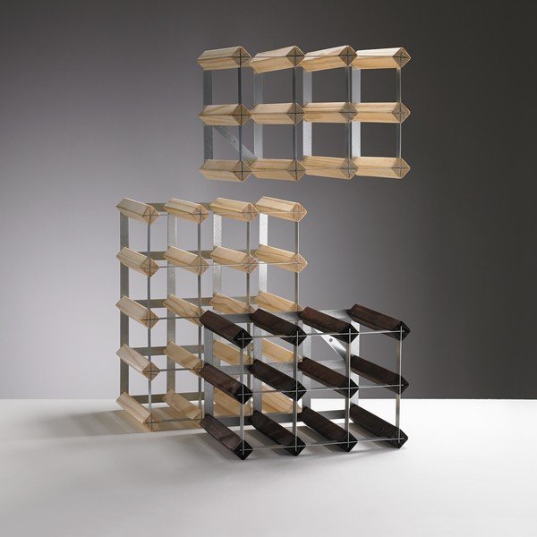 Stojalo za vino iz hrastovega lesa za 30 steklenic - RTA-image-1