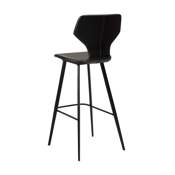 Črn barski stol (višina sedeža 79,5 cm) S.I.T – DAN-FORM Denmark-image-3