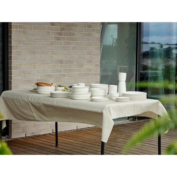 Kremno bela porcelanasta skledica za serviranje 1,4 l Eau – Zone-image-4