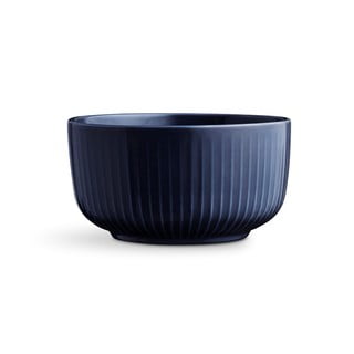 Temno modra porcelanasta skleda Kähler Design Hammershoi, ⌀ 17 cm