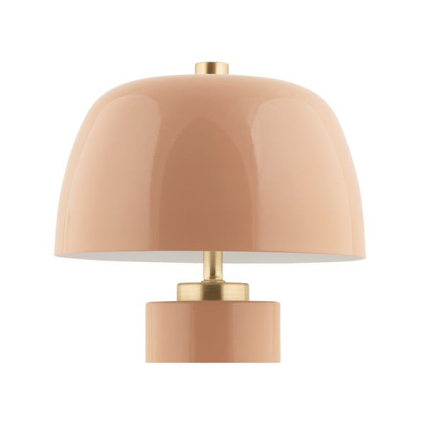 Bež LED zatemnitvena namizna svetilka s kovinskim senčilom (višina 30 cm) Freya – Leitmotiv-image-3