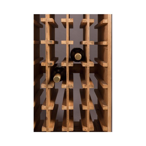 Rjava vinska omara iz masivne jelke število steklenic 28, 43,5x118,5 cm Claude – Dutchbone-image-4