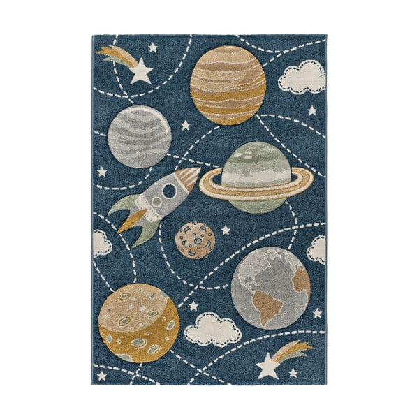 Modra preproga 120x170 cm Balloon – Universal