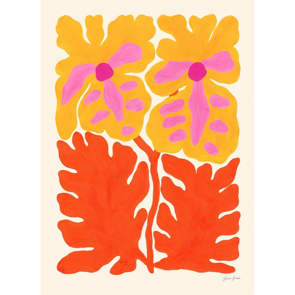 Plakat 30x40 cm Overgrown – Liv Lee