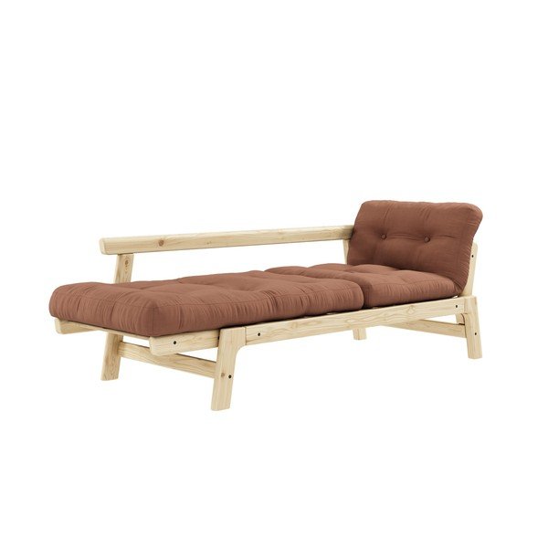 Raztegljiv kavč Karup Design Step Natural Clear/Clay Brown-image-4