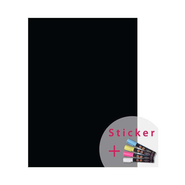 Komplet stenskih nalepk in 4 markerjev Ambiance Rectangular, 55 x 75 cm-image-1
