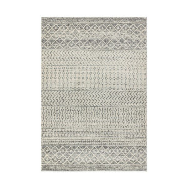 Sivo-bež preproga 200x290 cm Nova Aztec Grey – Asiatic Carpets