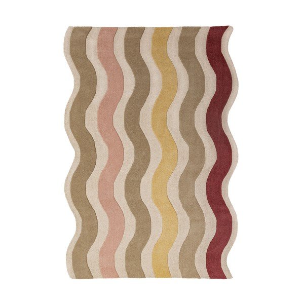 Ročno tkana volnena preproga 140x200 cm Cascade Wool – Flair Rugs