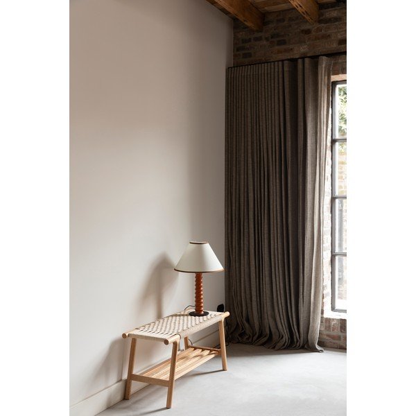 Klop iz masivnega lesa v svetli naravni barvi Kintaro – Dutchbone-image-1