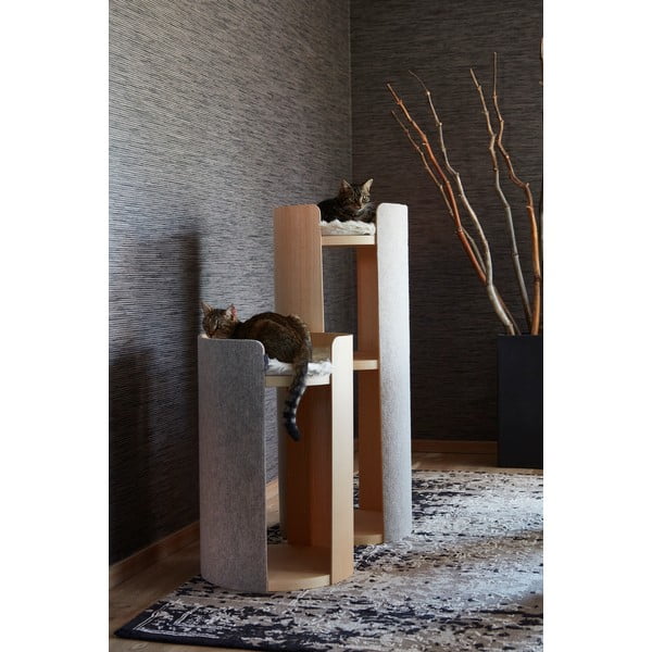 Praskalnik za mačke Torre Ash Natural S – MiaCara-image-3