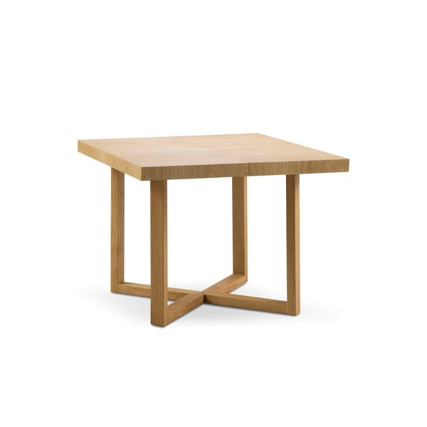 Raztegljiva miza iz masivnega hrasta Windsor & Co Sofas Skarde, ø 100 cm