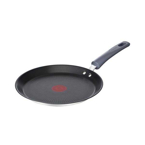 Ponev z neprijemljivo površino za palačinke iz nerjavečega jekla ø 25 cm Daily Cook G7313855 – Tefal