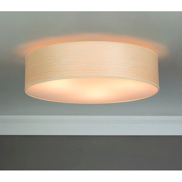 Stropna svetilka iz naravnega bukovega furnirja Sotto Luce TSURI L, ⌀ 40 cm-image-2