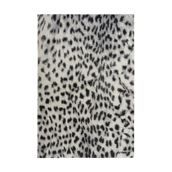 Črno-siva preproga Flair Rugs Leopard, 155 x 230 cm