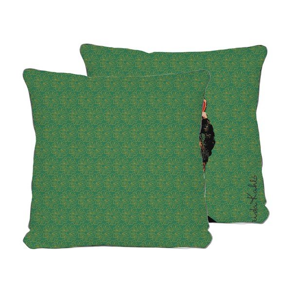 Zelena okrasna blazina Madre Selva Frida, 45 x 45 cm-image-3