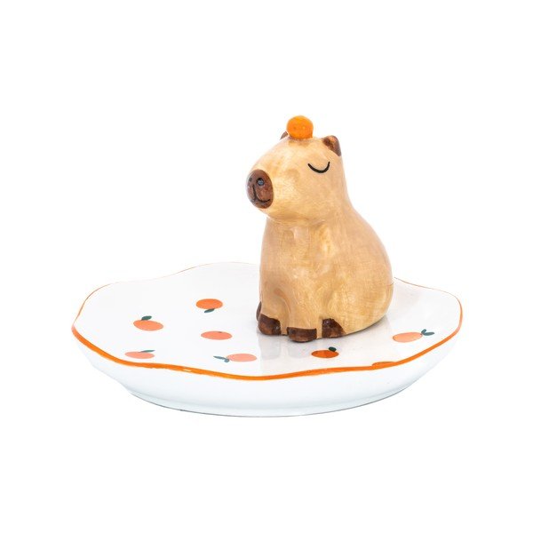 Keramičen pladenj za nakit Capybara – Sass & Belle