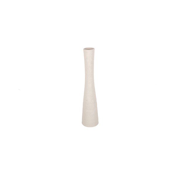 Bela keramična vaza (višina 29 cm) Cone – S|P Collection-image-2