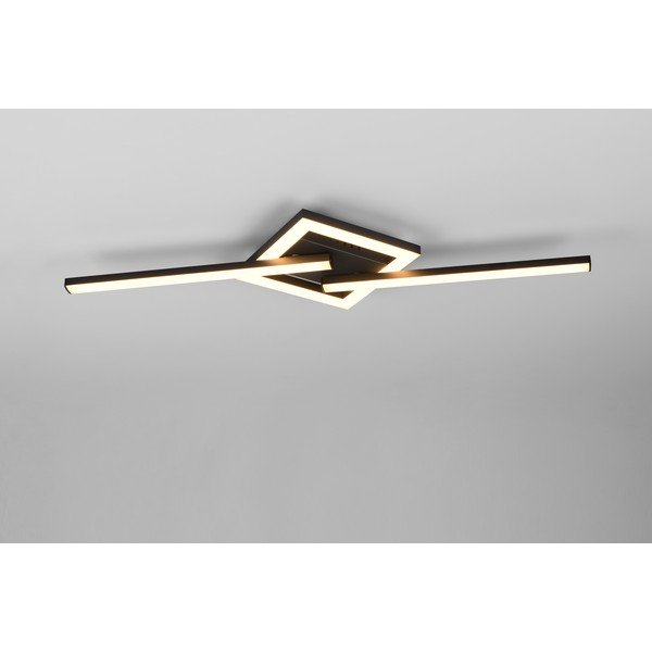 Črna LED stropna svetilka 16x54 cm Viale – Reality-image-4