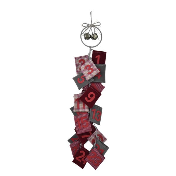 Božični okrasek v obliki adventnega koledarja Ego Dekor Advent, višina 77 cm