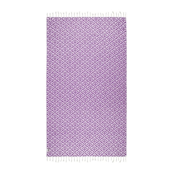 Vijolična brisača za hamam Kate Louise Bonita, 165 x 100 cm