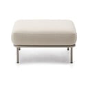 Bež tabure iz tkanine bouclé Aurum – Kave Home