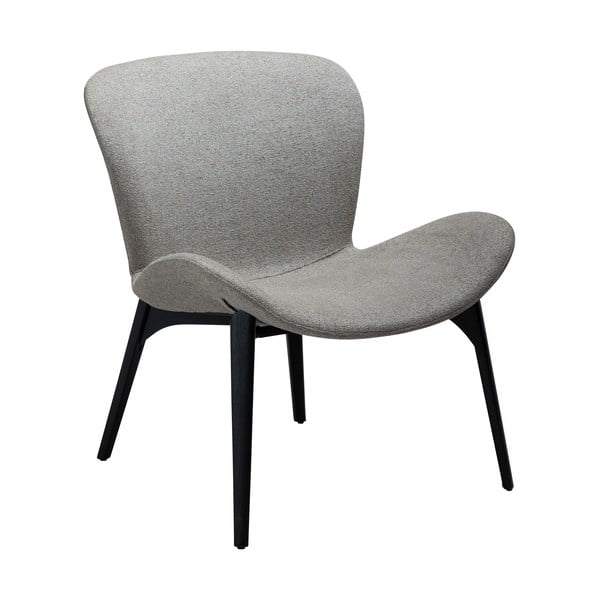 Siv fotelj iz tkanine bouclé Paragon – DAN-FORM Denmark