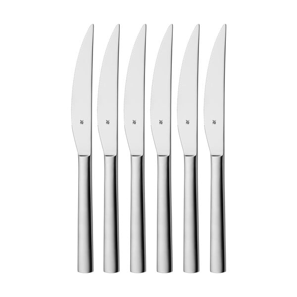 Komplet 6 nožev za zrezke iz nerjavečega jekla WMF Nuova
