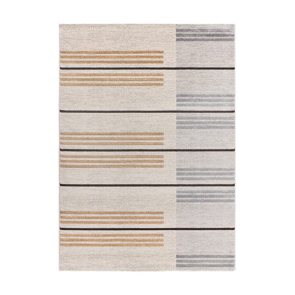 Opečnato oranžno-kremno bela preproga 80x150 cm Craft – Universal-image-4