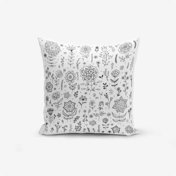Prevleka za okrasno blazino Minimalist Cusion Covers Flower, 45 x 45 cm