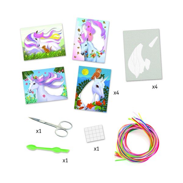Ustvarjalni set Djeco Rinbow Unicorns-image-3