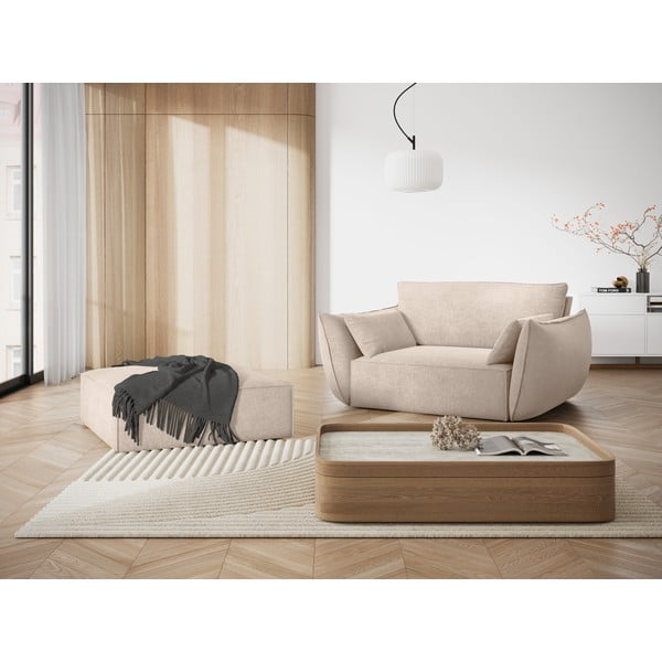 Bež podstavek za noge Vanda - Mazzini Sofas-image-1