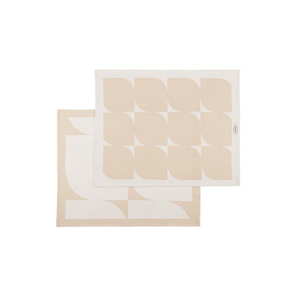 Bombažne kuhinjske krpe v kompletu 2 ks 50x63 cm Abi – noo.ma