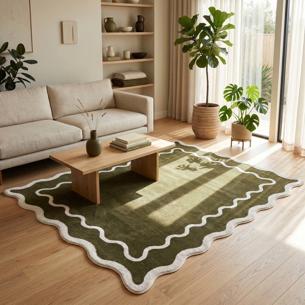 Temno zelena preproga 120x170 cm Dolce – ESTE-image-4