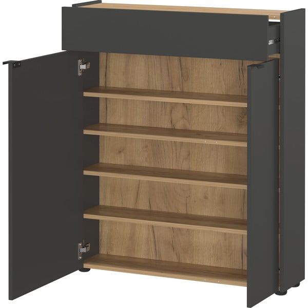 Antracitno siva omarica 82x102x22 cm Ameca – Germania-image-2