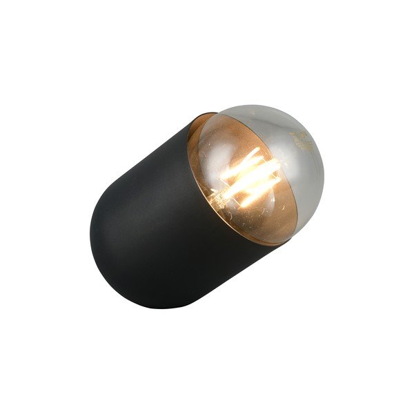 Črna kovinska namizna svetilka (višina 13,5 cm) Nara – Reality-image-3