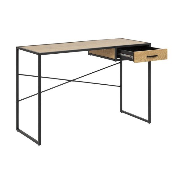 Pisalna miza 110x45 cm Seaford - Actona-image-3
