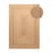 Obojestranska/ročno tkana preproga iz jute v naravni barvi 160x230 cm Sharmila Natural Brown – Hanse Home