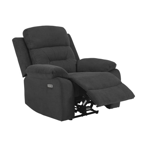 Antracitno siv fotelj za sprostitev Vansbro – Actona