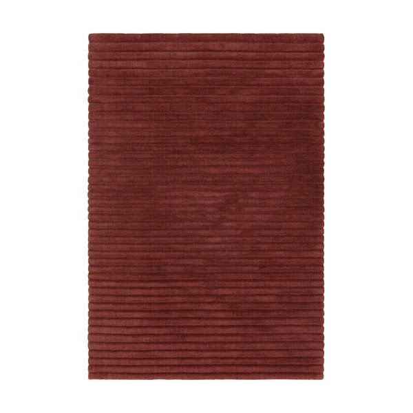 Bordo rdeča ročno tkana volnena preproga 160x230 cm – Asiatic Carpets