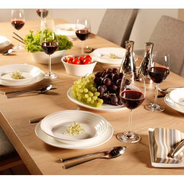 Set krožnikov in skled z vzorcem, 15 kosov-image-1