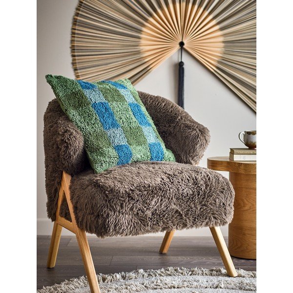 Bombažna okrasna blazina 50x50 cm Pil – Bloomingville-image-1