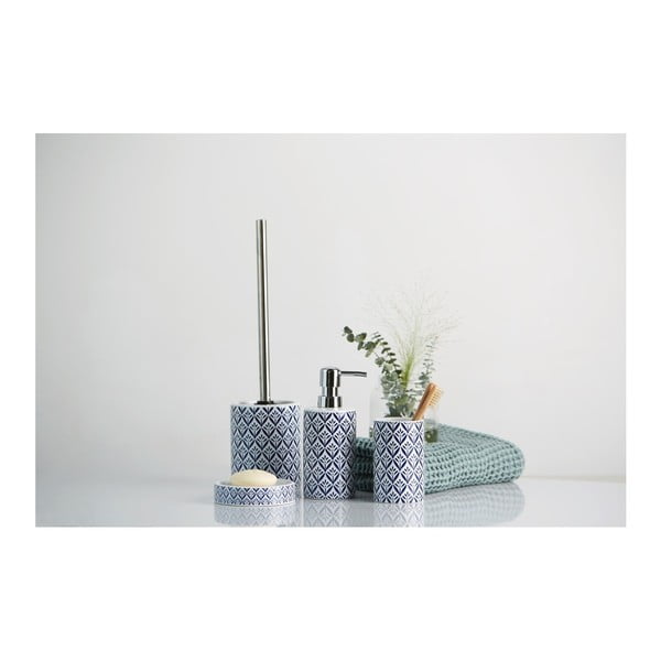 Moder keramičen lonček za zobne ščetke Wenko Lorca-image-3