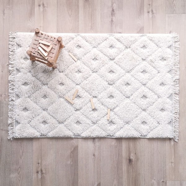 Kremno bela preproga 120x170 cm Homy – Nattiot-image-4