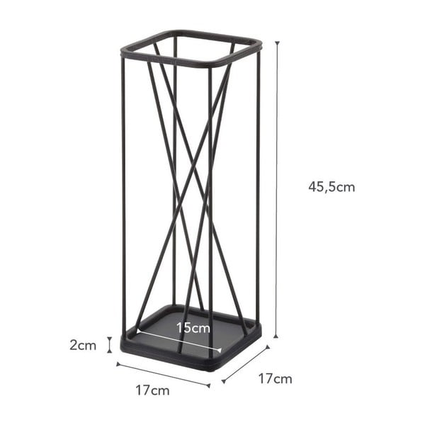 Črno stojalo za dežnike YAMAZAKI-image-4