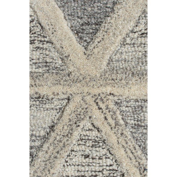 Siva volnena preproga Flair Rugs River, 120 x 170 cm-image-2