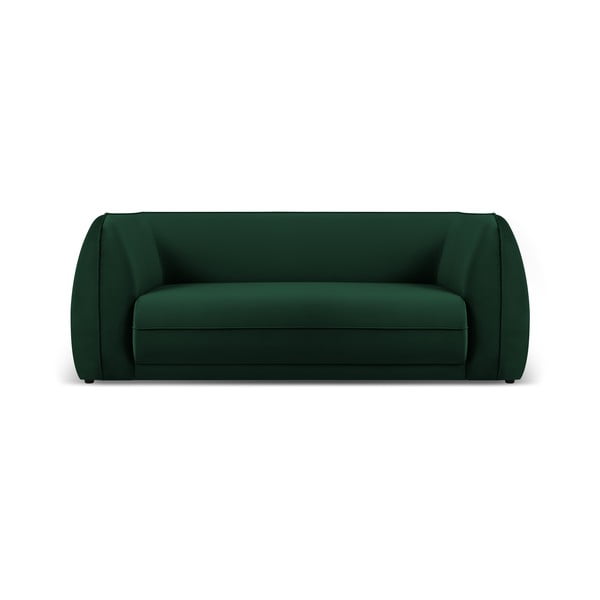 Zelena žametna sedežna garnitura 190 cm Lando – Micadoni Home