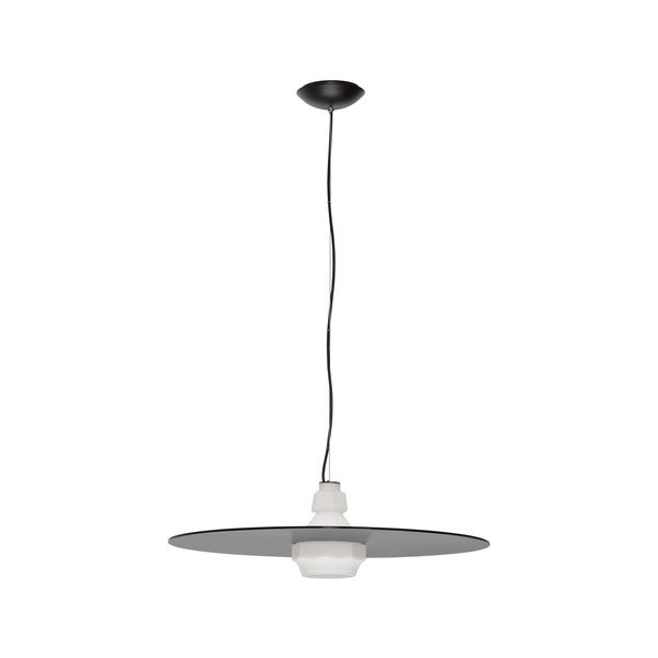 Mat črna jeklena viseča svetilka ø 60 cm Lora – Nova Luce