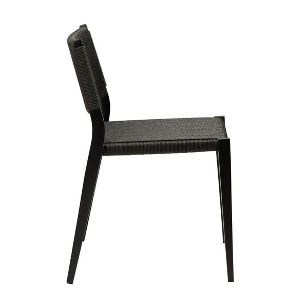 Črn jedilni stol DAN-FORM Denmark Loop-image-3